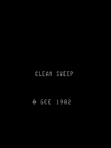 Clean Sweep screenshot 3 for Vectrex